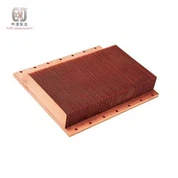 Høyeffekt elektronikk Fin Kobber kjøleribbe