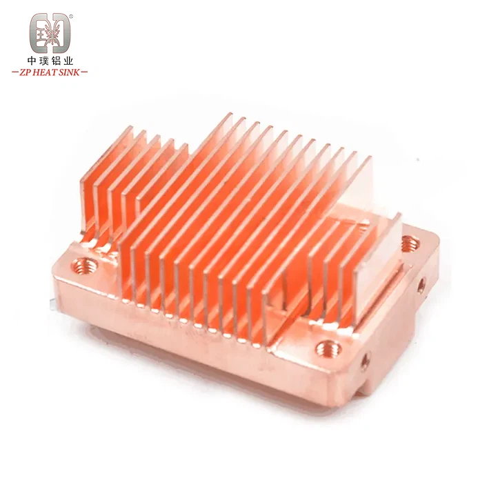 Copper Radiator Heatsink For Mining LED Lighting